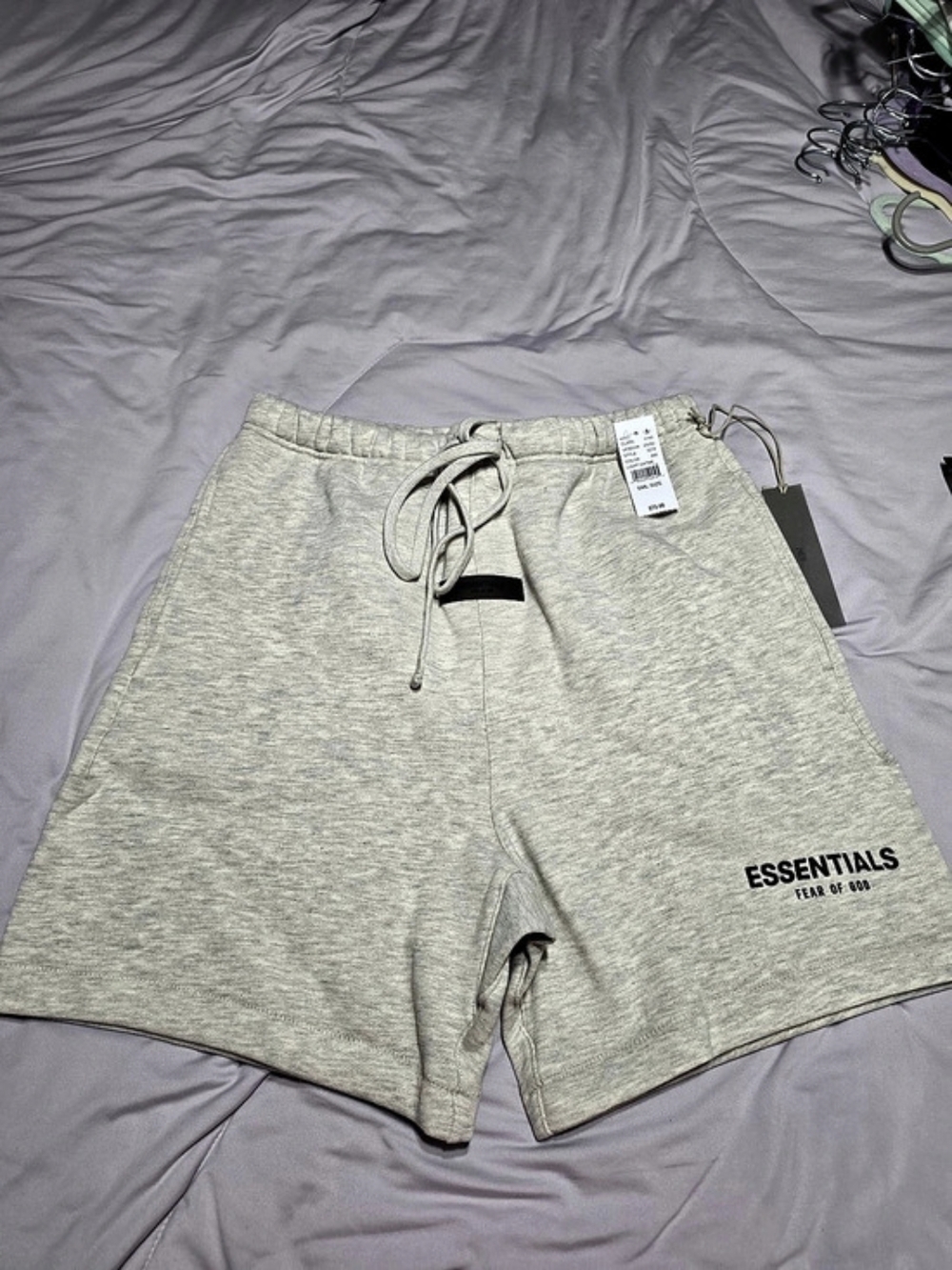 Fear of God Essentials Sweatshort Light Oatmeal Small